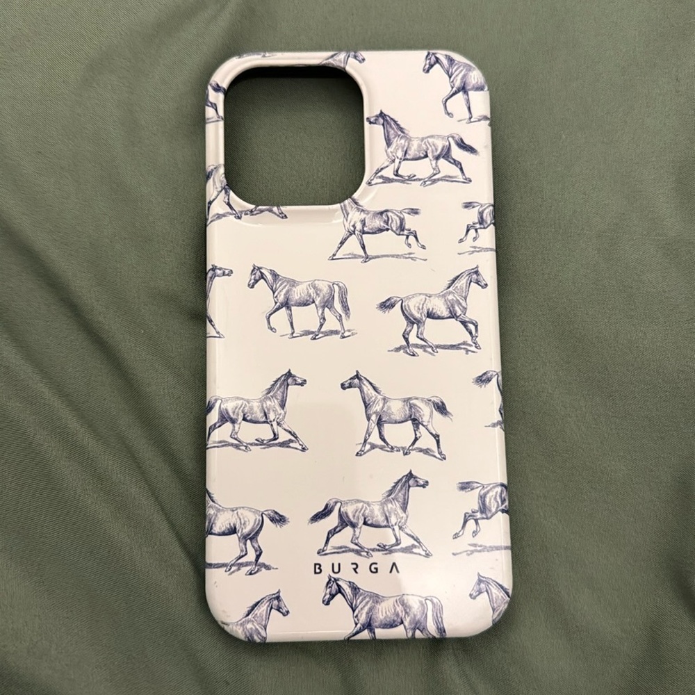 Burga horse iPhone 14 Pro Max case